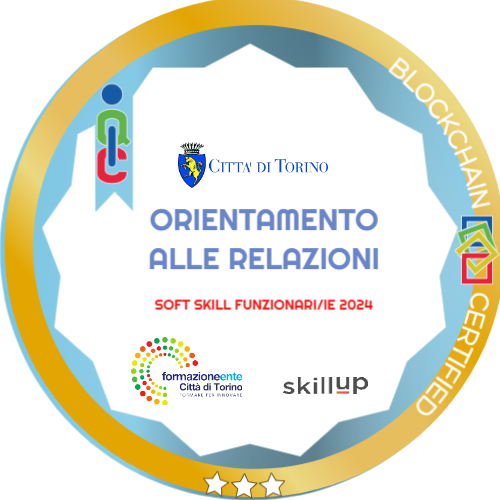 ORIENTAMENTO ALLE RELAZIONI (Gold)  - SOFT SKILL FUNZIONARI 2024
